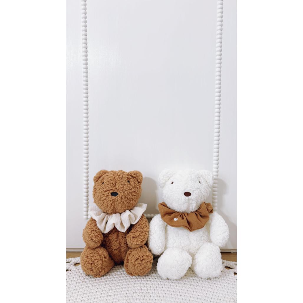 Teddy Cuddly Toy with Scrunchie by Malomi Kids