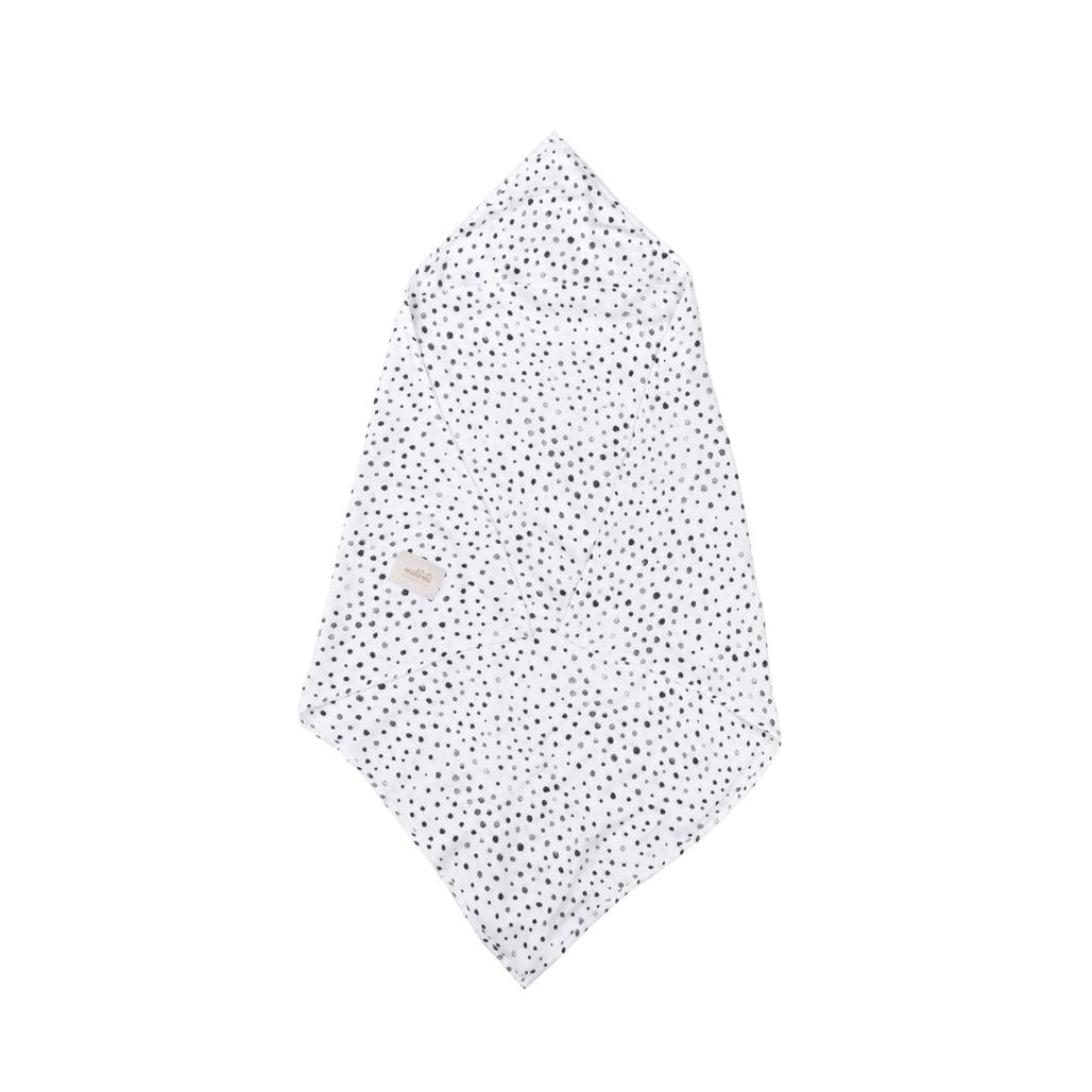 Bamboo Dots Towel Ecru by Malomi Kids