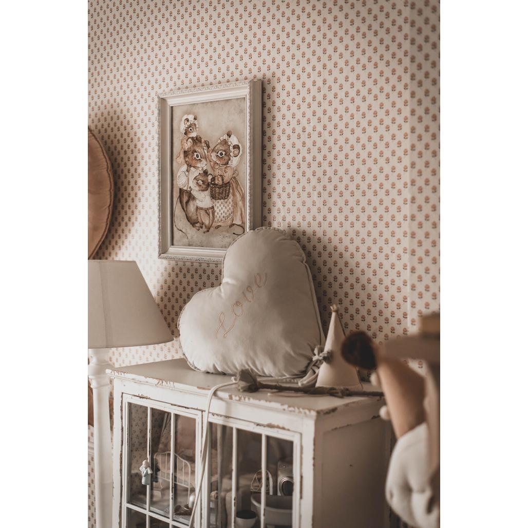 Velvet Heart Balloon Cushion by Malomi Kids