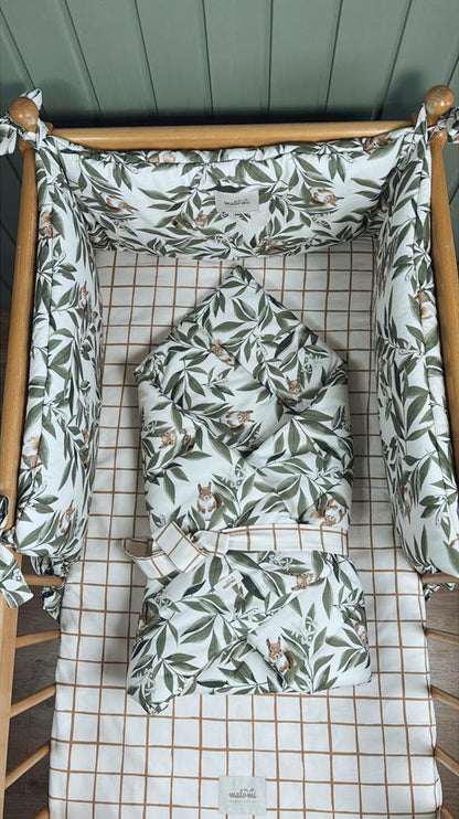Woodland Cot Bumper by Malomi Kids