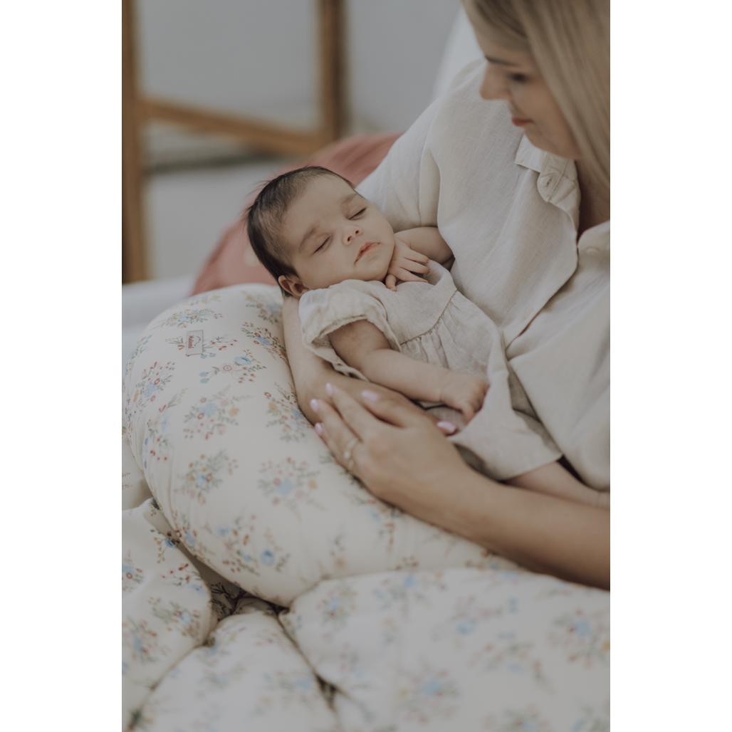Blooming Meadow Feeding Cushion by Malomi Kids