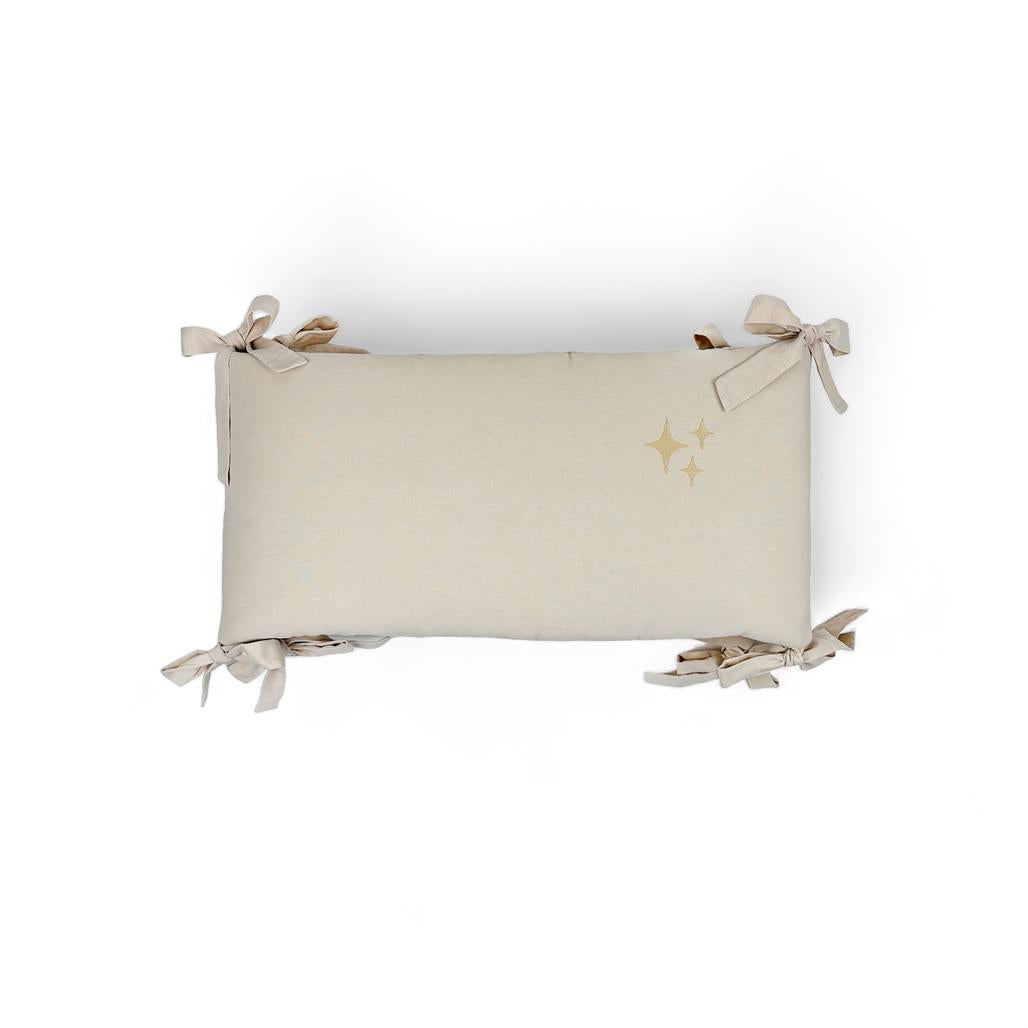 Washed Cotton Stars Cot Bumper by Malomi Kids