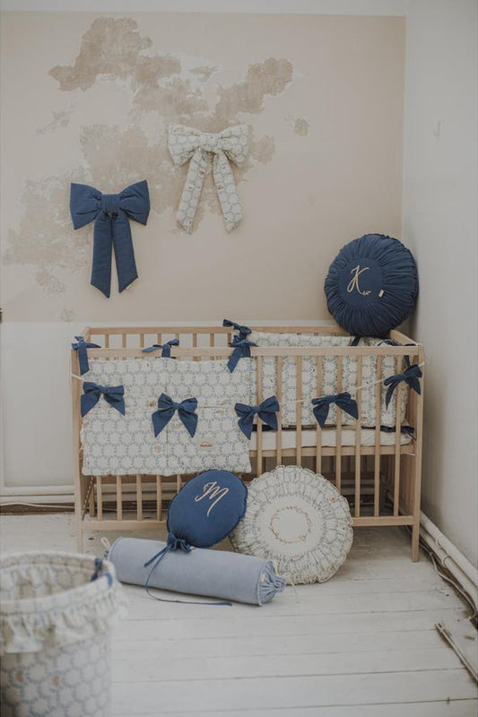 Blue Cottage Decorative Bow by Malomi Kids