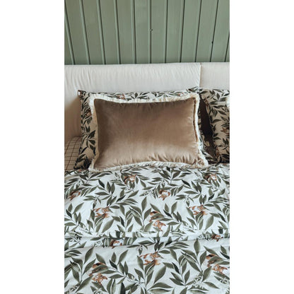 Velvet Cushion with Fringe by Malomi Kids
