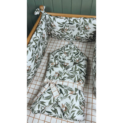Woodland Cot Bumper by Malomi Kids