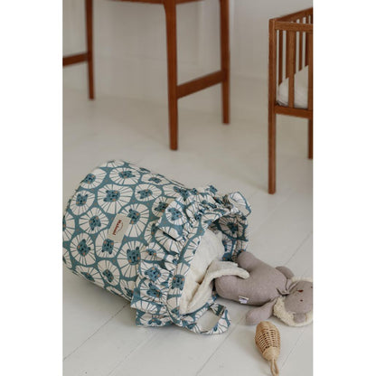 Denim Lions Toy Basket by Malomi Kids
