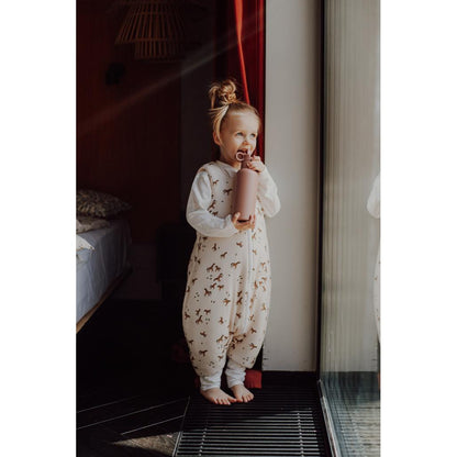 Free Horses Bamboo Sleeping Bag with Legs by Malomi Kids