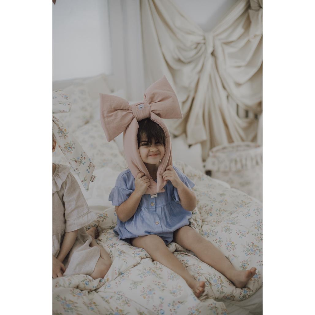 Washed Cotton Decorative Bow by Malomi Kids