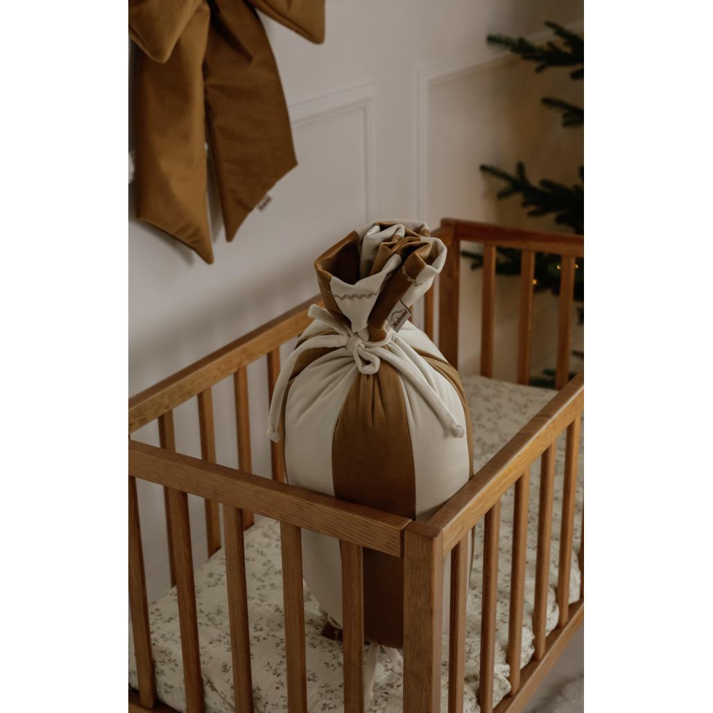 Velvet Candy Bolster Cushion by Malomi Kids
