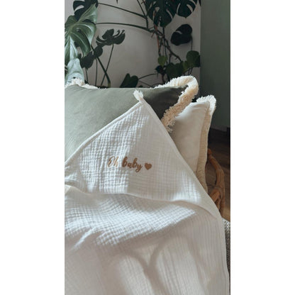 Muslin Hooded Towel by Malomi Kids