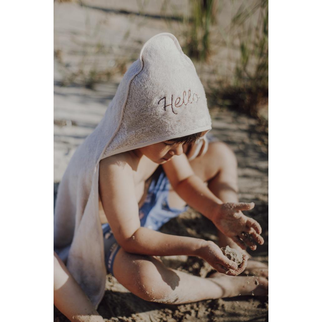 Bamboo Hooded Towel by Malomi Kids