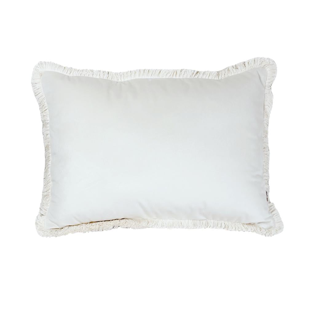 Velvet Cushion with Fringe by Malomi Kids