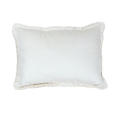 Velvet Cushion with Fringe by Malomi Kids