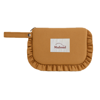 Ruffle Toiletry Bag by Malomi Kids