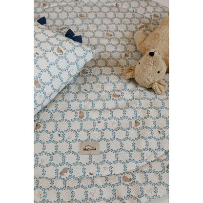 Blue Cottage Play Mat by Malomi Kids