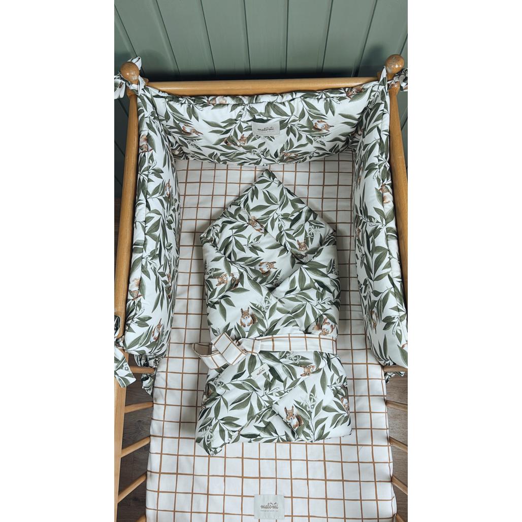 Woodland Cot Bumper by Malomi Kids