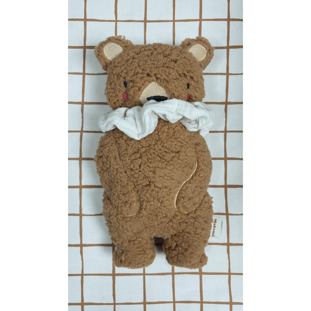 Bear Cuddly Toy with Scrunchie by Malomi Kids
