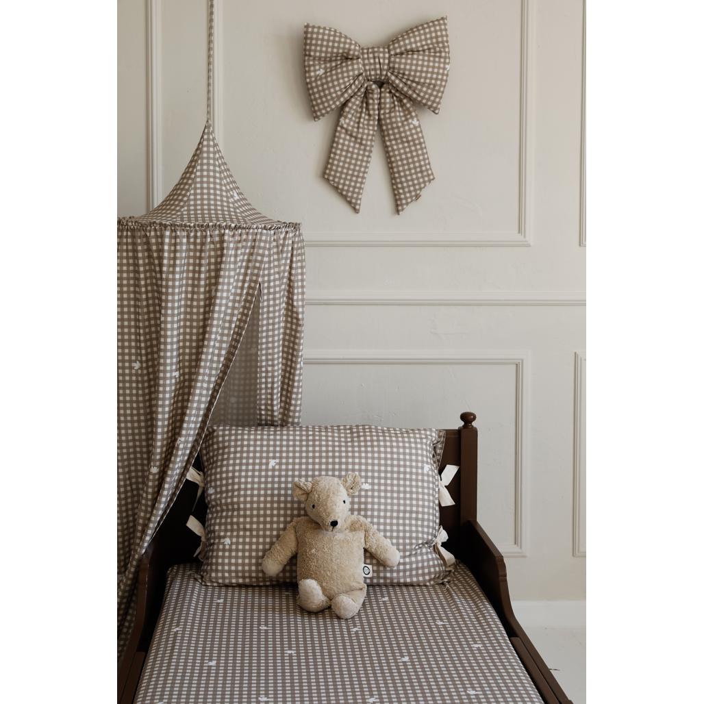 Countryside Check Decorative Bow by Malomi Kids