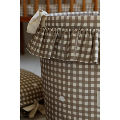 Countryside Check Toy Basket by Malomi Kids