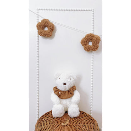 Teddy Cuddly Toy with Scrunchie by Malomi Kids