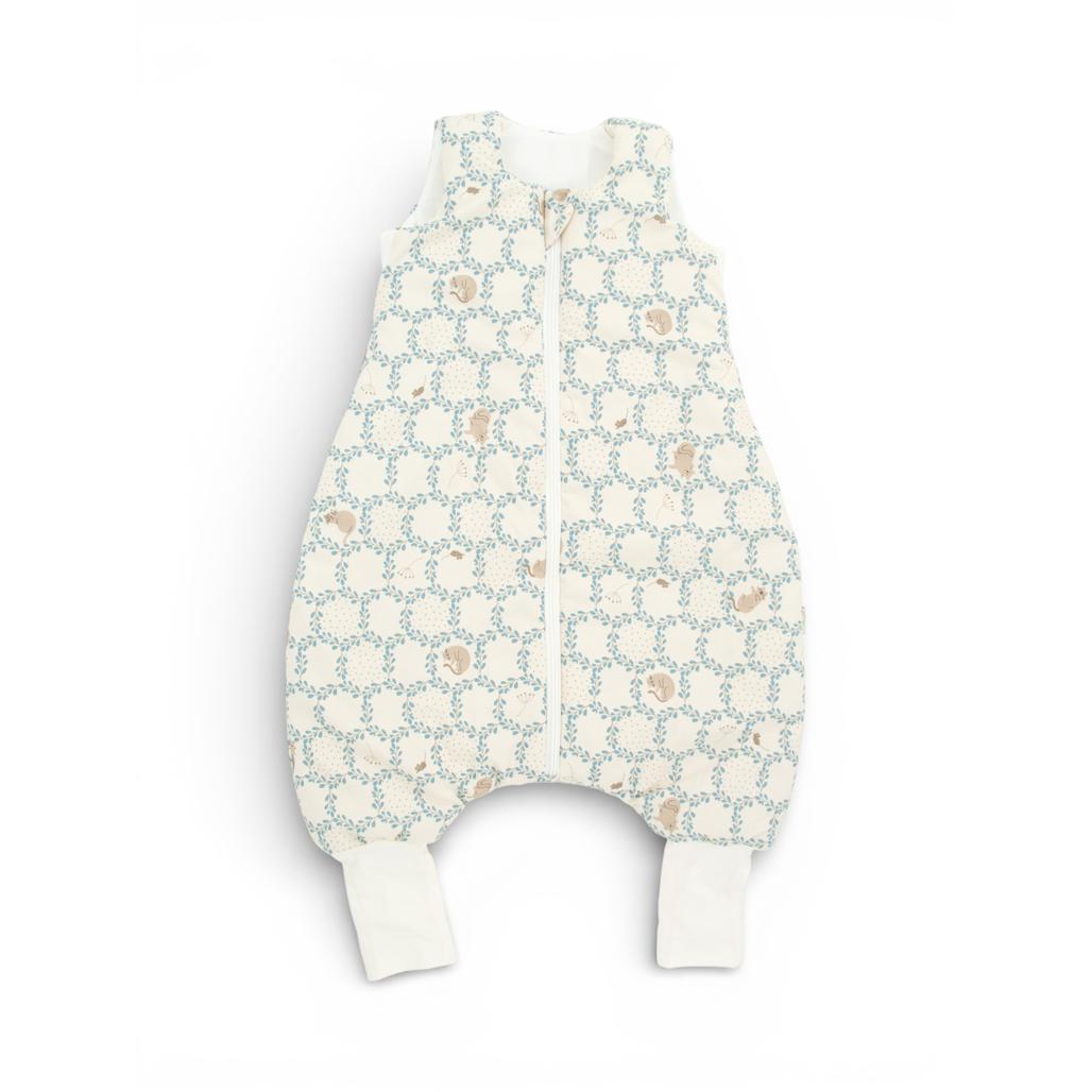 Blue Cottage Sleeping Bag with Legs by Malomi Kids