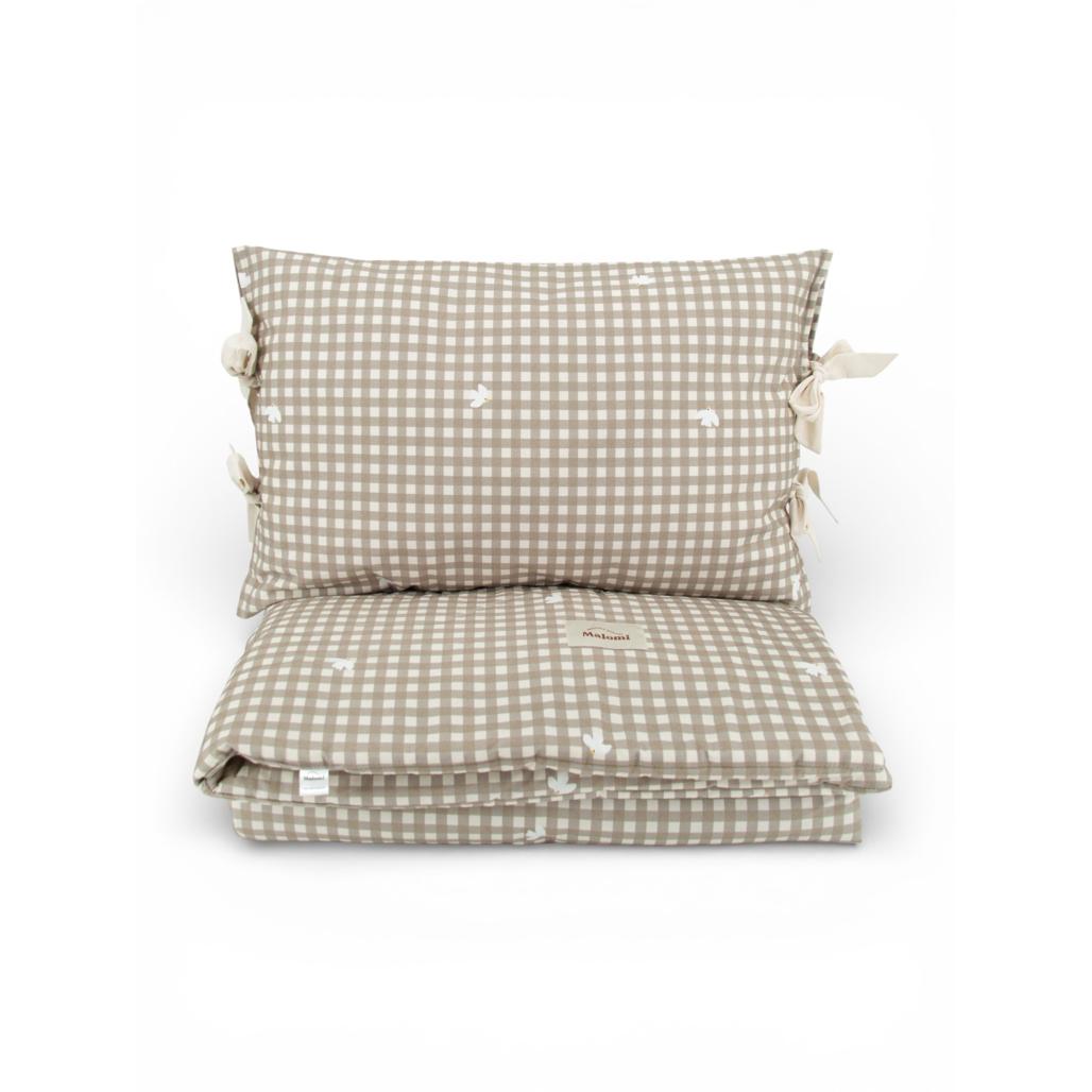 Countryside Check Bedding Set with Filling by Malomi Kids