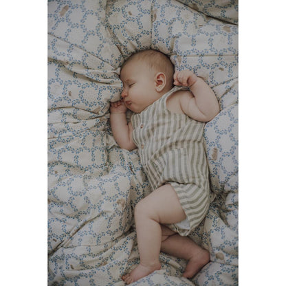 Blue Cottage Bedding Set with Filling by Malomi Kids