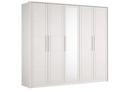 WARDROBE TIMO 5T WG - WHITE BEECH
