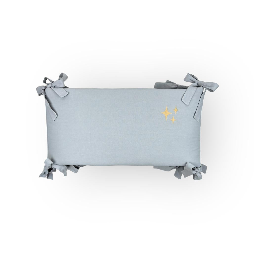Washed Cotton Stars Cot Bumper by Malomi Kids
