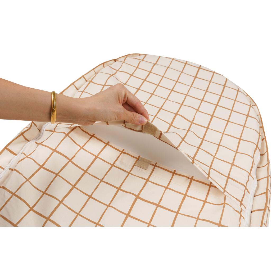 Camel Check Baby Nest by Malomi Kids