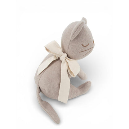 Organic Fleece Cat Cuddly Toy by Malomi Kids