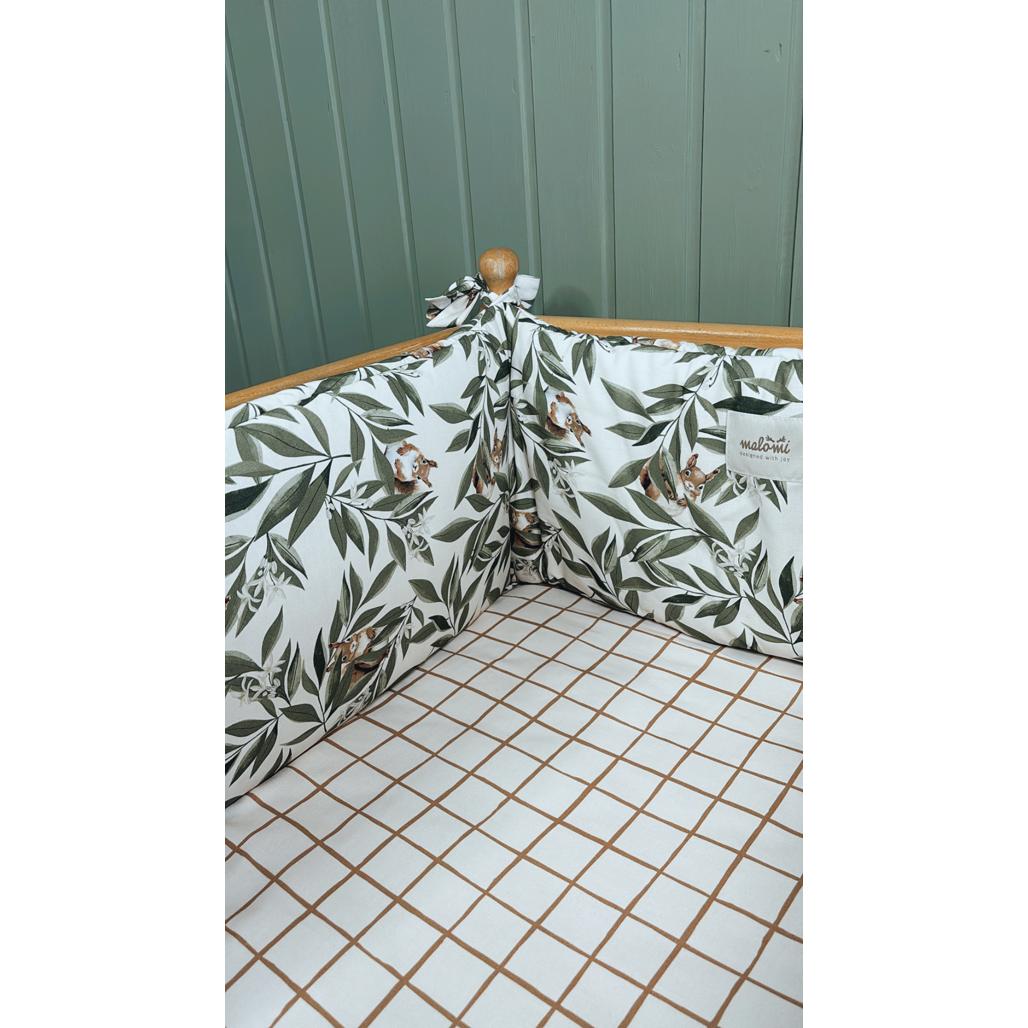 Woodland Cot Bumper by Malomi Kids
