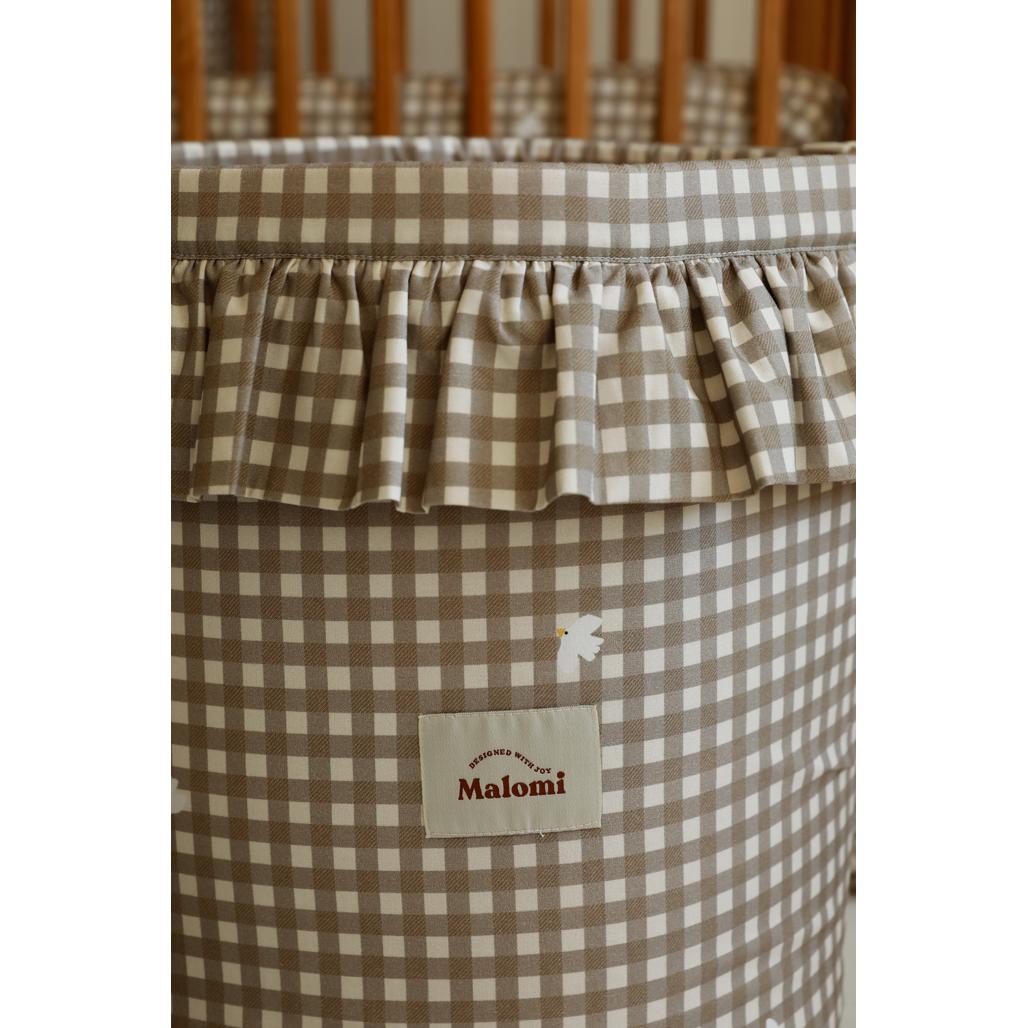 Countryside Check Toy Basket by Malomi Kids