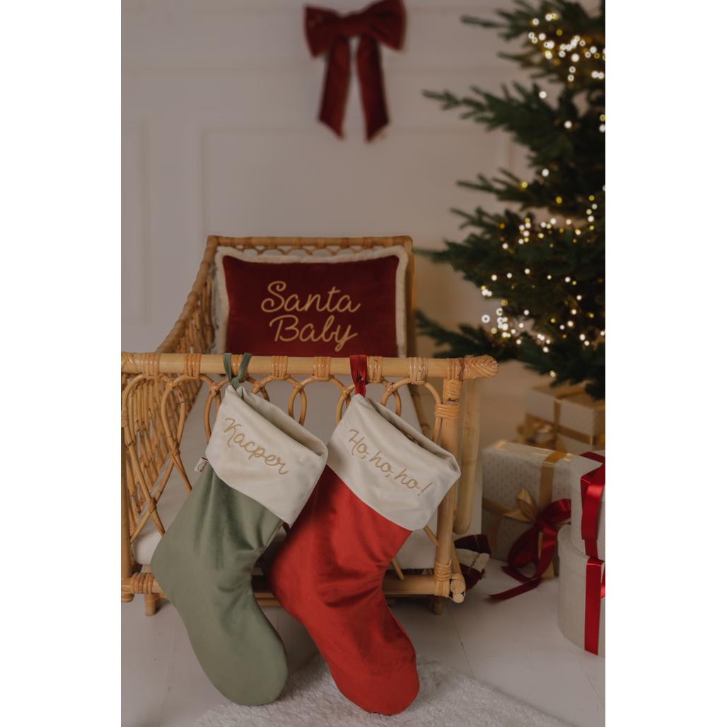 Personalised Christmas Stocking by Malomi Kids