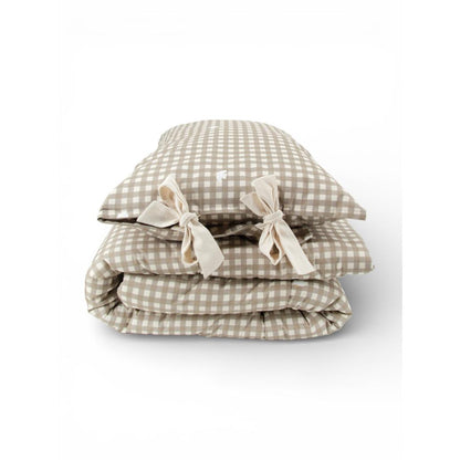Countryside Check Bedding Set with Filling by Malomi Kids