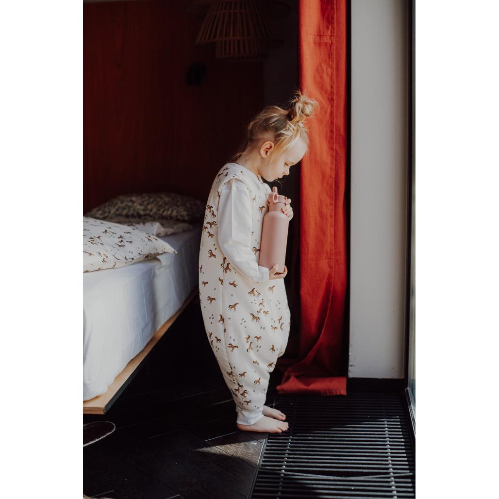 Free Horses Bamboo Sleeping Bag with Legs by Malomi Kids