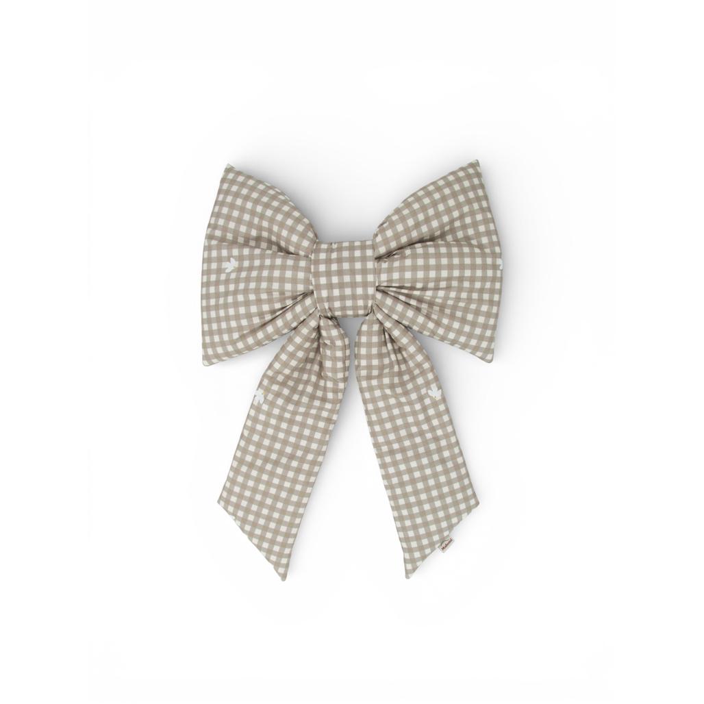 Countryside Check Decorative Bow by Malomi Kids