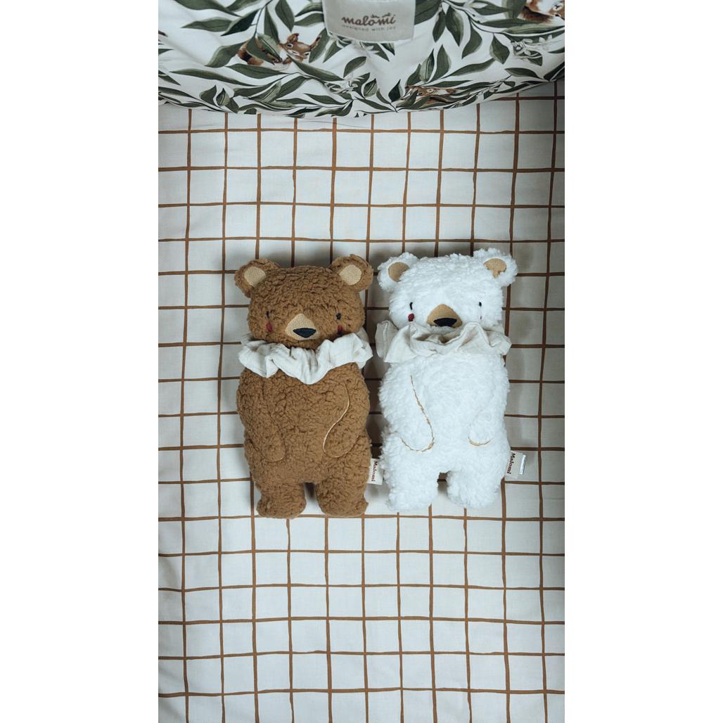 Bear Cuddly Toy with Scrunchie by Malomi Kids
