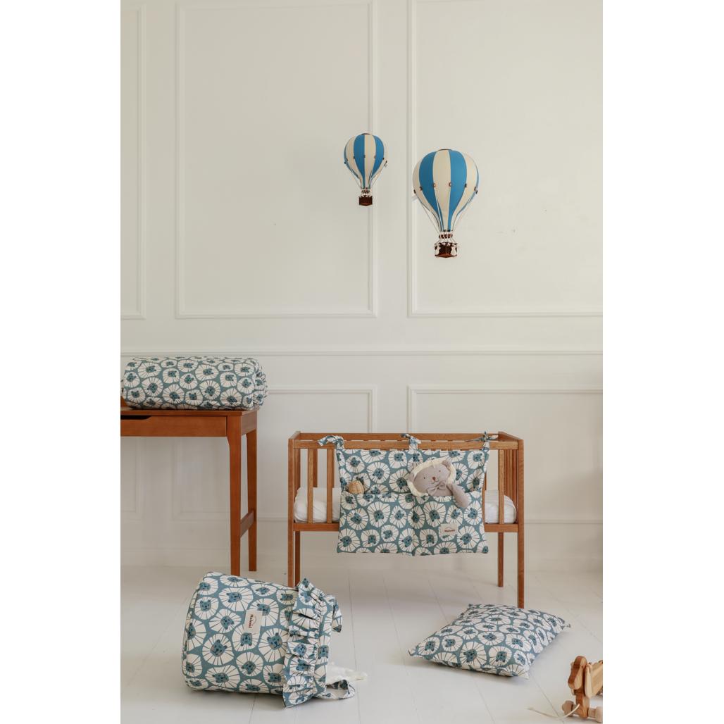 Denim Lions Toy Basket by Malomi Kids