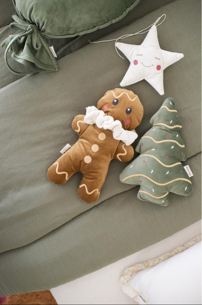 Gingerbread Man Cuddly Toy by Malomi Kids