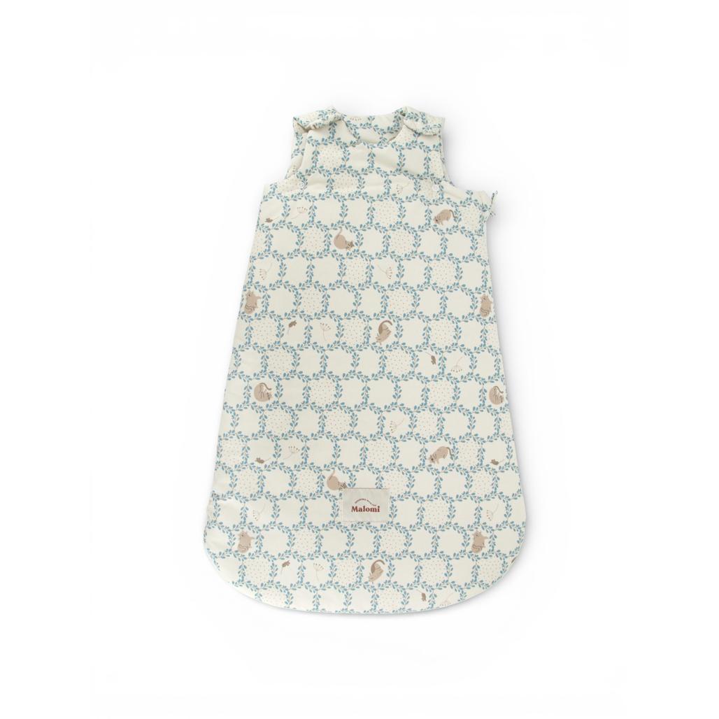 Blue Cottage Baby Sleeping Bag by Malomi Kids