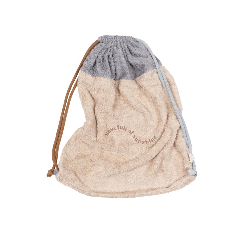 Bamboo Terry Beach Backpack by Malomi Kids
