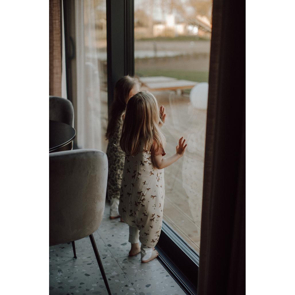 Free Horses Bamboo Sleeping Bag with Legs by Malomi Kids