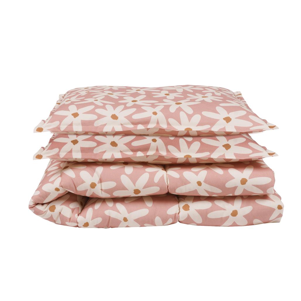 Blush Daisies Bedding Set with Filling by Malomi Kids