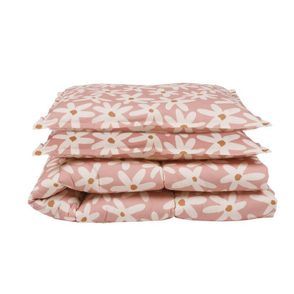 Blush Daisies Bedding Set with Filling by Malomi Kids