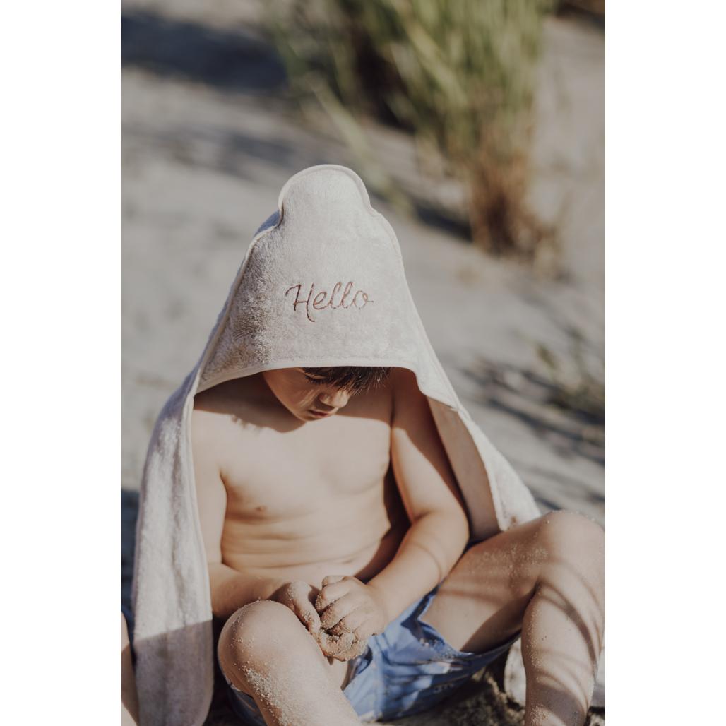 Bamboo Hooded Towel by Malomi Kids