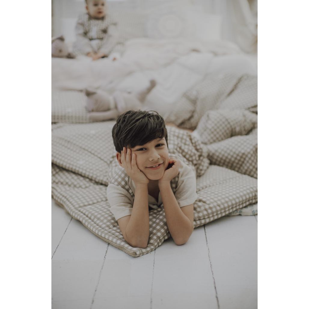 Countryside Check Bedding Set with Filling by Malomi Kids