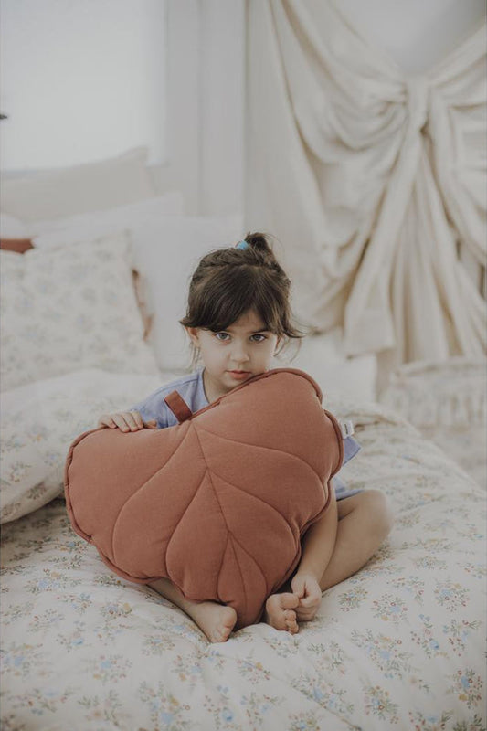 Leaf Cushion by Malomi Kids
