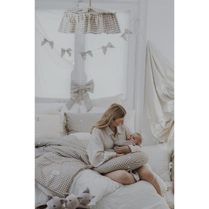 Countryside Check Decorative Bow by Malomi Kids