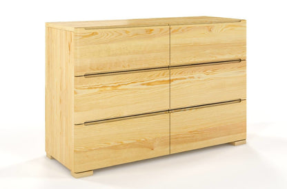 SPARTA Pine 6 Drawer Chest